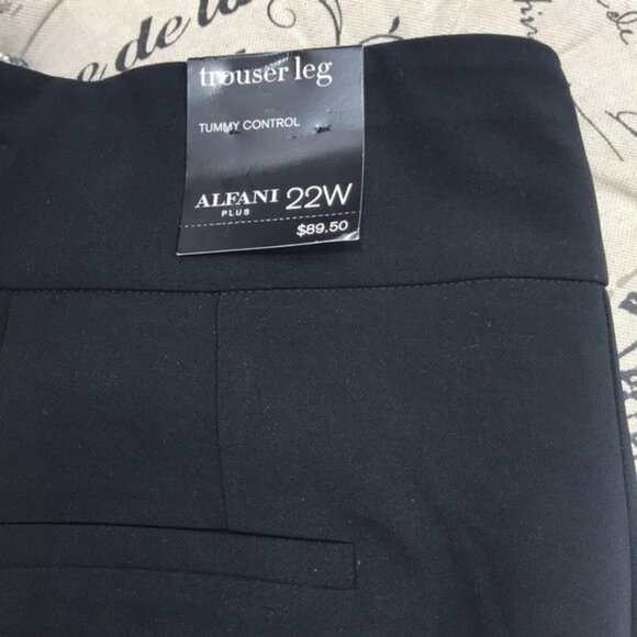 Alfani Plus Size High-Rise Trousers - Picture 9 of 9